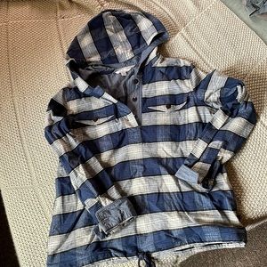 LL Bean Bean Signature Pullover Flannel